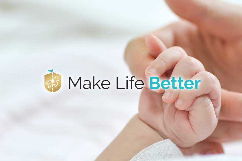 Make Life Better Logo Design Dcore